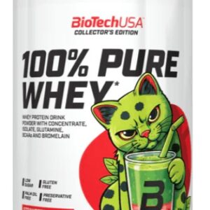 Biotechusa 100% pure whey 900 g - strawberry-matcha latte (limitovaná