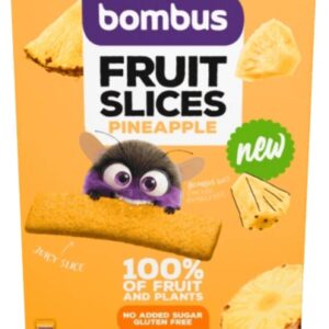 Bombus fruit slices 5x20 g - ananas