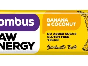 Bombus raw energy bar 50 g - banán/kokos