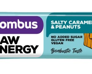 Bombus raw energy bar 50 g - slaný karamel/arašídy