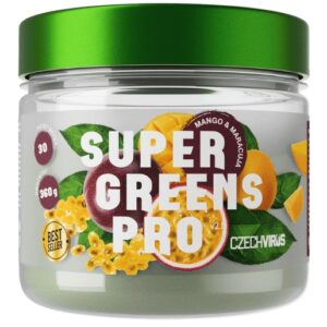 Czech virus super greens pro v2.0 360 g - mango a marakuja