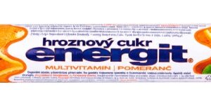 Enervit energit hroznový cukr multivitamin 17 tablet - pomeranč