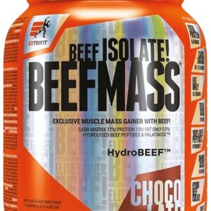 Extrifit beefmass 1500 g - vanilka/karamel