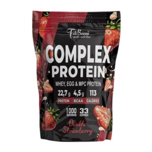 Fitboom complex protein 1000 g - double strawberry
