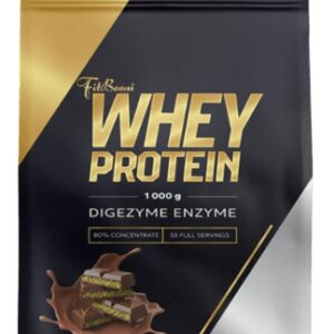 Fitboom whey protein 80 % 1000 g - dubajská čokoláda