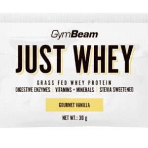 Gymbeam protein just whey 30 g - gourmet vanilla