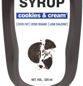 Gymbeam zero syrup 320 ml - cookies & cream