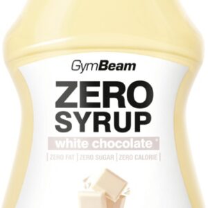 Gymbeam zero syrup 350 ml - bílá čokoláda