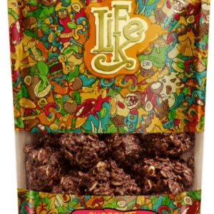 Lifelike chocolate crunchies granola 250 g - protein čokoláda
