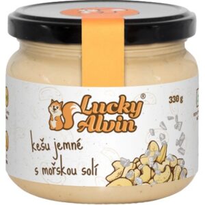 Lucky alvin kešu jemné s mořskou solí 330 g výprodej 30.08.2026
