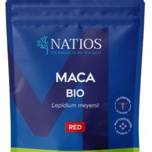 Natios maca bio 200 g - červená