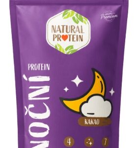 Natural protein noční protein 350 g - banán