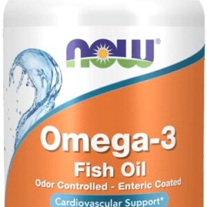 Now foods omega-3 molecularly distilled 200 kapslí