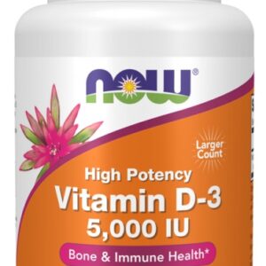 Now foods vitamin d3 5000 iu 240 kapslí