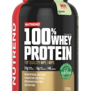 Nutrend 100% whey protein 1350 g - pistácie