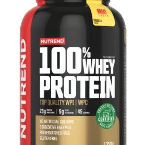 Nutrend 100% whey protein 1350 g - vanilka