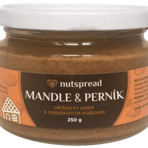 Nutspread mandlové máslo s perníkem 250 g prošlé dmt 20.8.2026
