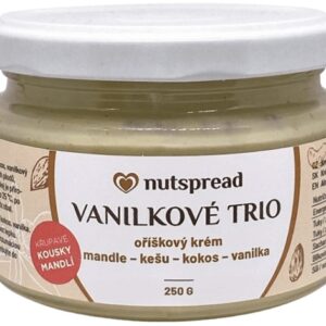 Nutspread vanilkové trio 250 g - jemné