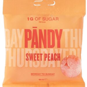 Pandy candy 50 g - broskvové kroužky