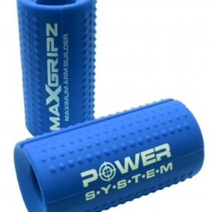 Power system gripy na posilovací tyč max gripz - modrá xl