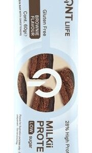 Qnt milkii proteinová tyčinka 60 g - brownie výprodej 12.08.2026