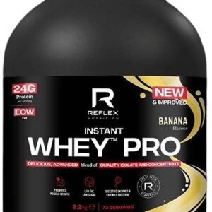 Reflex instant whey pro 2200 g new - banán výprodej 31.8.2026