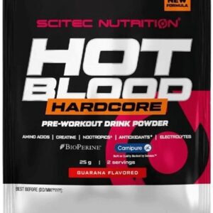 Scitec hot blood hardcore 25 g - red fruits