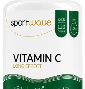 Sportwave vitamin c long+ 120 kapslí