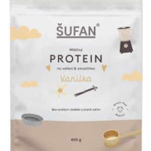 Šufan mléčný protein na vaření a smoothies 400 g - vanilka