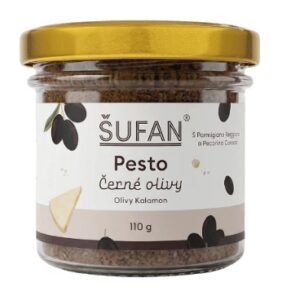 Šufan pesto 110 g - černé olivy