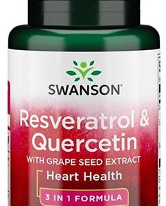 Swanson resveratrol & quercetin 30 kapslí