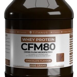 Titánus whey cfm 80 2000 g - čokoláda