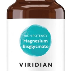 Viridian magnesium bisglycinate high potency 120 kapslí