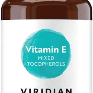 Viridian vitamin e mixed tocopherols 60 kapslí