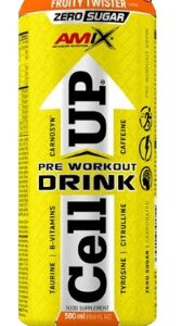 Amix cellup preworkout drink 500 ml - fruity twister