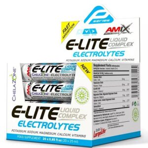 Amix e-lite electrolytes 20x25 ml - černý rybíz