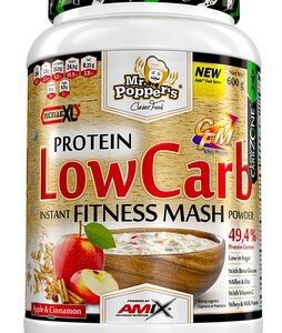 Amix protein lowcarb fitness mash 600 g - jablko/skořice