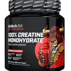 Biotechusa 100% creatine monohydrate 300 g - sangria