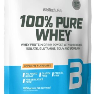 Biotechusa 100% pure whey 900 g - bez příchuti natural výprodej (pošk.