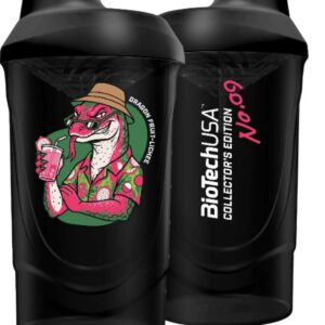 Biotechusa shaker limited edition 600 ml - dragon fruit-lichee 09