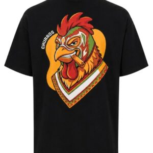 Biotechusa unisex oversized tričko (churros) - m