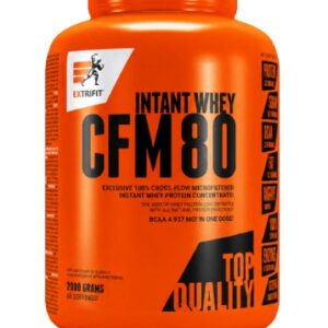Extrifit cfm instant whey 80 2000 g - borůvka