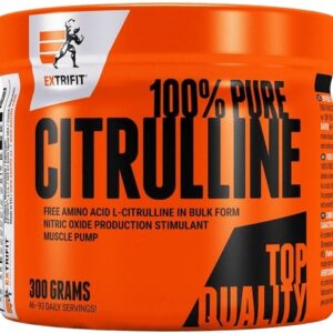 Extrifit citrulline pure powder 300 g - pomeranč
