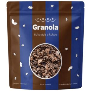 Four granola by karolíná fourová 300 g - čokoláda a kokos