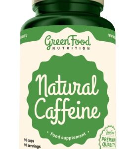 Greenfood natural kofein 90 kapslí