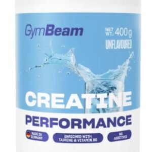Gymbeam creatine performance 400 g - bez příchuti