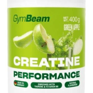 Gymbeam creatine performance 400 g - zelené jablko