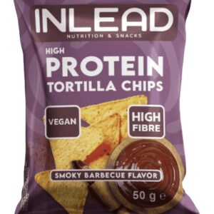 Inlead nutrition protein tortilla chips 50 g - bbq