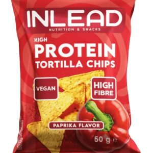 Inlead nutrition protein tortilla chips 50 g - paprika