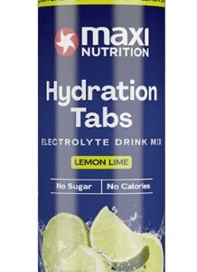 Maxi nutrition hydratační tablety 10 šumivých tablet - citron a